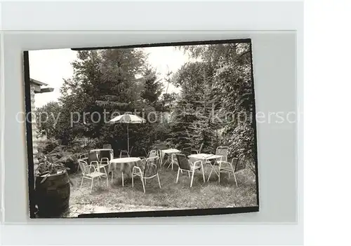 AK / Ansichtskarte Scherfede Kamin Garten Kat. Warburg