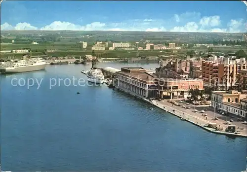 AK / Ansichtskarte Brindisi Hafen Fliegeraufnahme Kat. Apulien