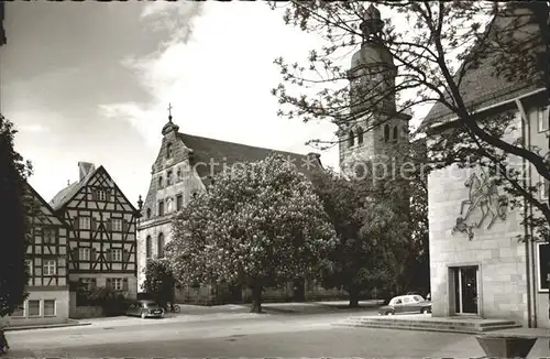 AK / Ansichtskarte Altdorf Nuernberg Kirchenpartie Kat. Altdorf b.Nuernberg