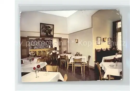 AK / Ansichtskarte Waldeck Edersee Restaurant Bar Schloss Hotel Kat. Edertal
