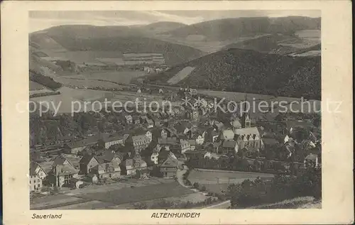 AK / Ansichtskarte Altenhundem Panorama Kat. Lennestadt