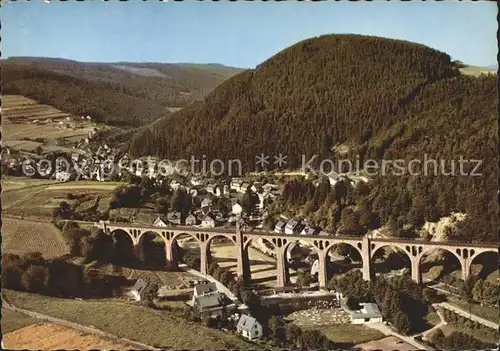 AK / Ansichtskarte Willingen Sauerland Panorama Kurort Wintersportplatz Viadukt Kat. Willingen (Upland)