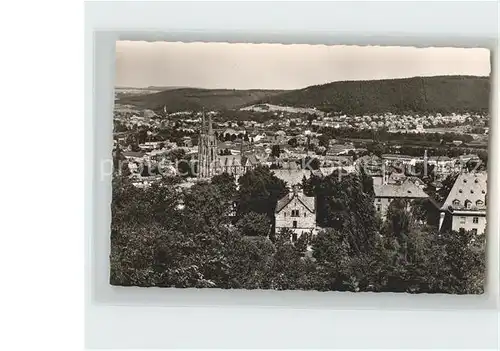 AK / Ansichtskarte Marburg Lahn Fliegeraufnahme Elisabethenkirche Kat. Marburg