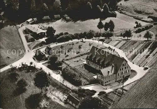 AK / Ansichtskarte Vohenstein DRK Altersheim und JRK Ferienlager Fliegeraufnahme Kat. Rosengarten