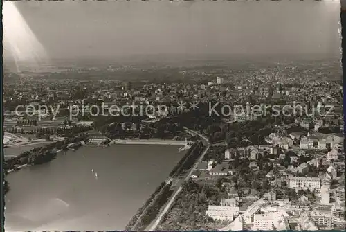AK / Ansichtskarte Hannover Fliegeraufnahme Maschsee Kat. Hannover