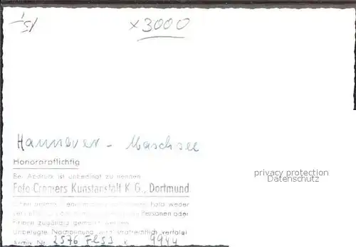 AK / Ansichtskarte Hannover Fliegeraufnahme Maschsee Kat. Hannover