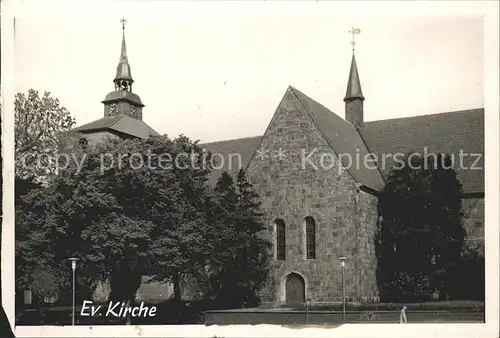 AK / Ansichtskarte Varel Jadebusen Evangelische Kirche Kat. Varel