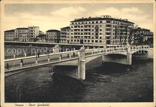 AK / Ansichtskarte Verona Veneto Ponte Garibaldi Kat. Verona
