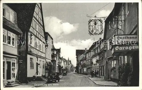 AK / Ansichtskarte Obernburg Main Gasthaus Loewen  / Obernburg a.Main /Miltenberg LKR