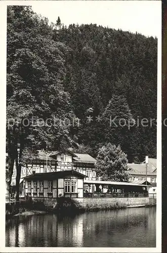 AK / Ansichtskarte Lichtenhain Sebnitz Wasserfall Rohabzug Kat. Sebnitz