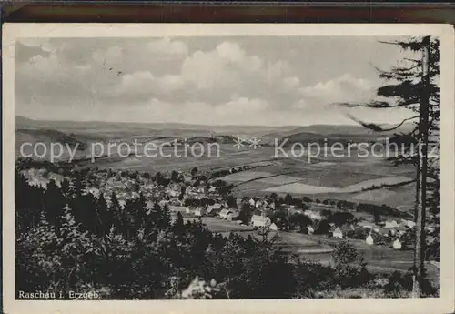 AK / Ansichtskarte Raschau Panorama Kat. Raschau Erzgebirge
