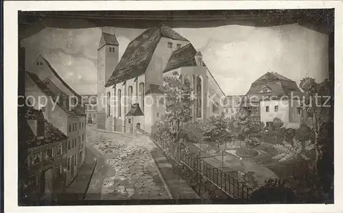 AK / Ansichtskarte Freiberg Sachsen Ortspartie an der Kirche Kat. Freiberg