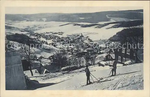 AK / Ansichtskarte Aschberg Vogtland Klingenhal Skigebiet Kat. Reichenbach