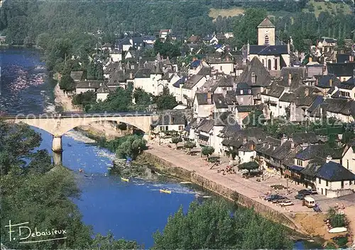 AK / Ansichtskarte Argentat Vue sur la Dordogne Pont Kat. Argentat