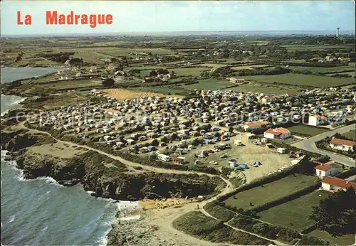 AK / Ansichtskarte Pornic Camping La Madrague Sainte Marie sur Mer Vue aerienne Kat. Pornic