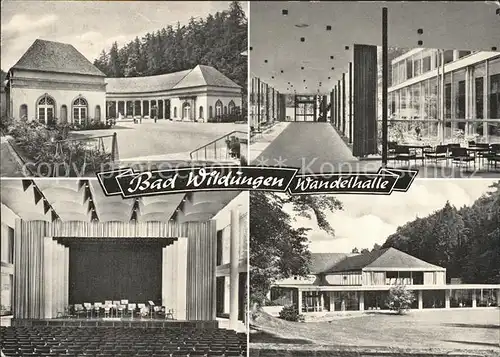 AK / Ansichtskarte Bad Wildungen Wandelhalle Konzertsaal Kat. Bad Wildungen