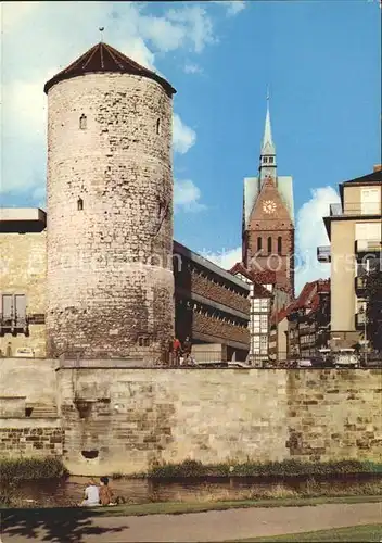 AK / Ansichtskarte Hannover Beginenturm und Marktkirche Kat. Hannover