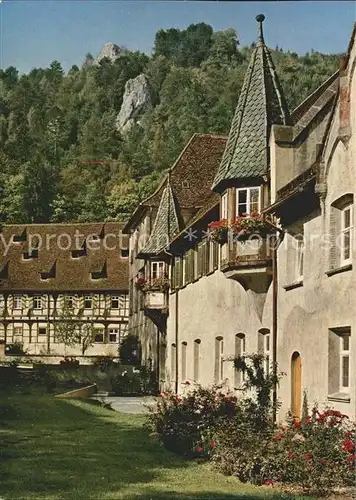 AK / Ansichtskarte Blaubeuren Ehemalige Benediktinerabtei Klausur Suedfluegel Bandhaus Kat. Blaubeuren