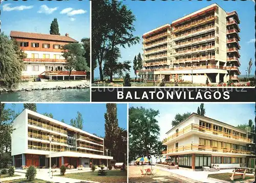 AK / Ansichtskarte Balatonvilagos Hotel 