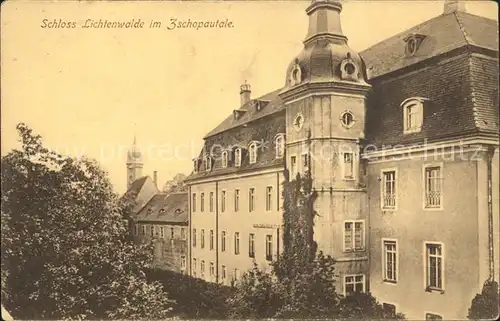 AK / Ansichtskarte Lichtenwalde Sachsen Schloss im Zschopautal / Niederwiesa /Mittelsachsen LKR