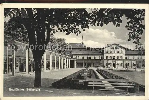 AK / Ansichtskarte Bad Elster Badeplatz Kat. Bad Elster