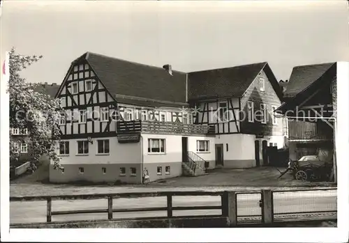 AK / Ansichtskarte Holzhausen Huenstein Gasthof Zissel Kat. Dautphetal