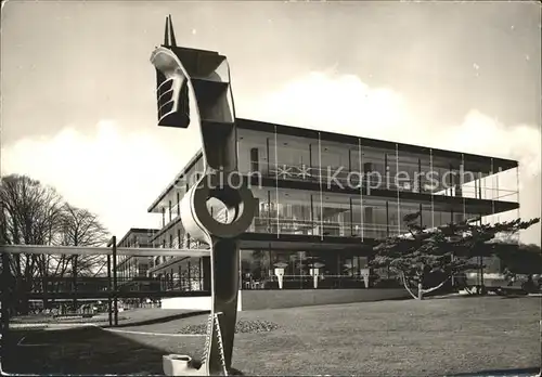 AK / Ansichtskarte Bruxelles Bruessel Pavillon d Allemagne Exposition Universelle 1958 Kat. 