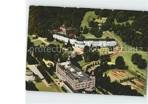 AK / Ansichtskarte Bad Wildungen Fuerstenhof mit Badehotel Fliegeraufnahme Kat. Bad Wildungen