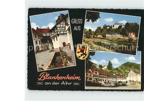 AK / Ansichtskarte Blankenheim Ahr Dorfmotive Teich Schloss Kat. Blankenheim