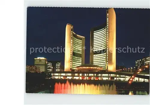 AK / Ansichtskarte Toronto Canada City Hall Complex Circular Building Kat. Ontario