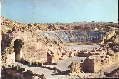 AK / Ansichtskarte Caesarea Israel Amphitheater from Herodus Time Antike Staette Kat. Israel