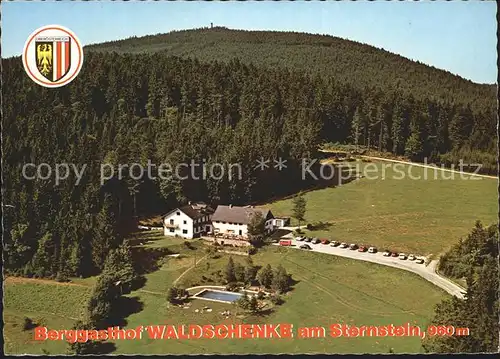 AK / Ansichtskarte Bad Leonfelden Berggasthof Waldschenke am Sternstein Fliegeraufnahme Kat. Bad Leonfelden