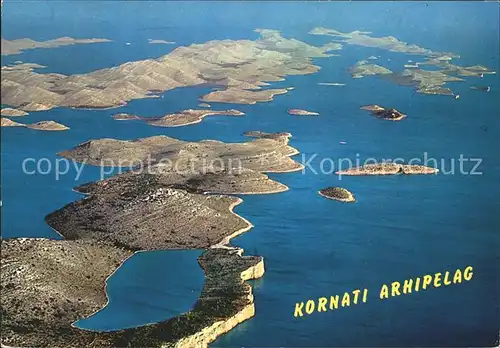 AK / Ansichtskarte Kornati Fliegeraufnahme