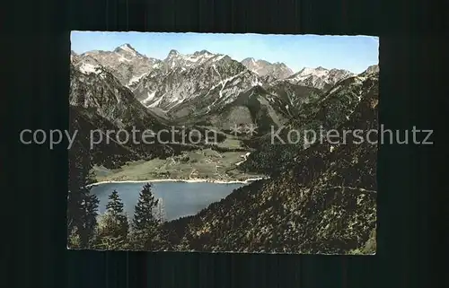 AK / Ansichtskarte Pertisau Achensee mit Karwendelgebirge und See Kat. Eben am Achensee