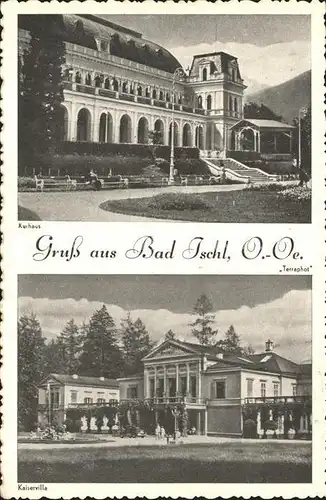 AK / Ansichtskarte Bad Ischl Salzkammergut Kurhaus Kaiservilla Kat. Bad Ischl