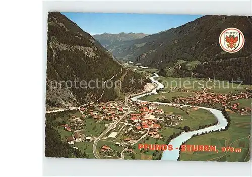 AK / Ansichtskarte Stuben Pfunds Fliegeraufnahme / Pfunds /Tiroler Oberland