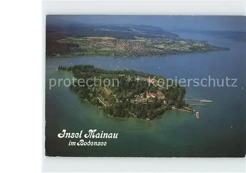 AK / Ansichtskarte Insel Mainau Fliegeraufnahme Kat. Konstanz Bodensee