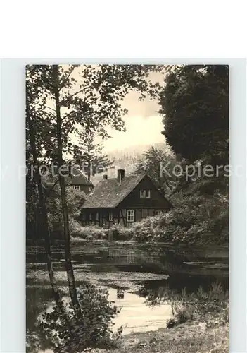 AK / Ansichtskarte Wernigerode Harz Forsthaus Christianental Kat. Wernigerode