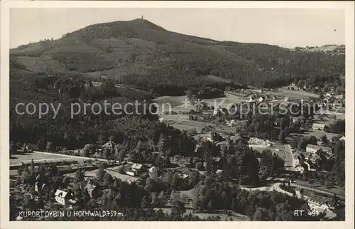 AK / Ansichtskarte Oybin Panorama Blick nach dem Hochwald Kat. Kurort Oybin