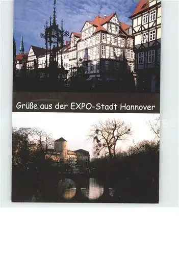 AK / Ansichtskarte Hannover Expo Altstadt und Holzmarkt Kat. Hannover