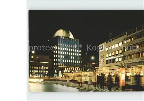 AK / Ansichtskarte Hannover Anzeiger Hochhaus bei Nacht Kat. Hannover