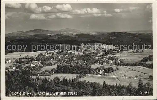 AK / Ansichtskarte Lueckendorf Panorama Kurort Lausitzer Gebirge Kat. Kurort Oybin