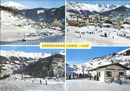 AK / Ansichtskarte Fiss Tirol Sesselbahn Ladis / Fiss /Tiroler Oberland