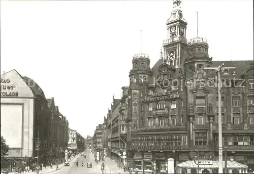 AK / Ansichtskarte Dresden Prager Strasse vom Hauptbahnhof Kat. Dresden Elbe