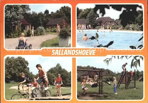 AK / Ansichtskarte Nieuw Heeten Bungalowpark Sallandshoeve Camping Swimming Pool Kinderspielplatz