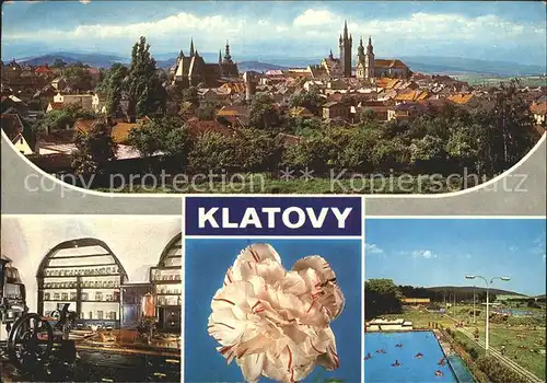 AK / Ansichtskarte Klatovy Okresni mesto Freibad Kat. Klatovy