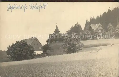 AK / Ansichtskarte Rehefeld Zaunhaus Jagdschloss Kat. Altenberg