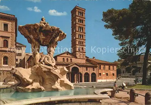 AK / Ansichtskarte Roma Rom Chiesa di Santa Maria in Cosmedin Fontana Kat. 