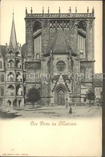 AK / Ansichtskarte Meissen Elbe Sachsen Dom Kat. Meissen