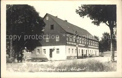 AK / Ansichtskarte Hermsdorf Erzgebirge Gaststaette Buschhaus Kat. Hermsdorf Osterzgebirge